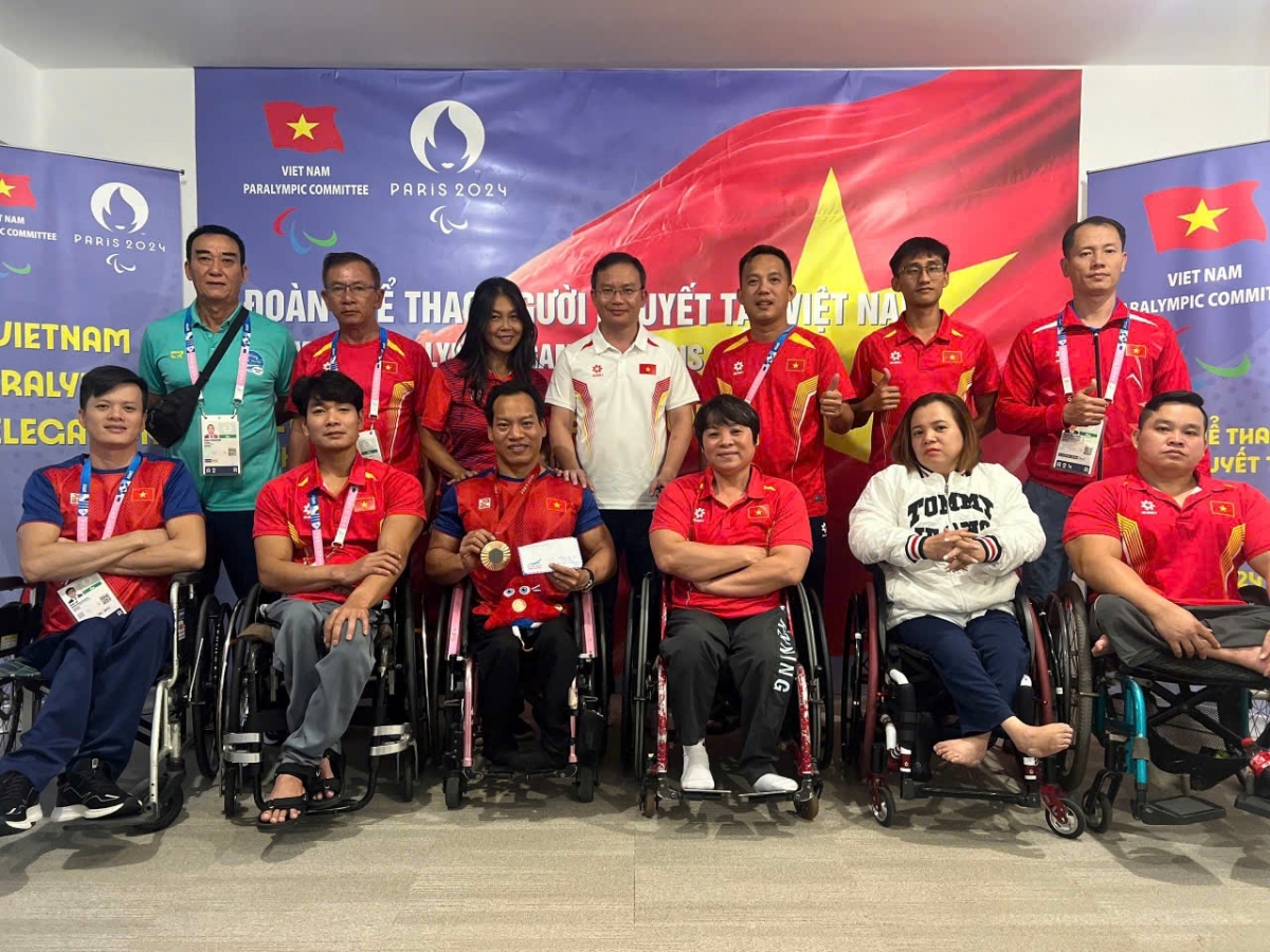 Đoàn thể thao người khuyết tật Việt Nam tham dự Paralympic Paris 2024