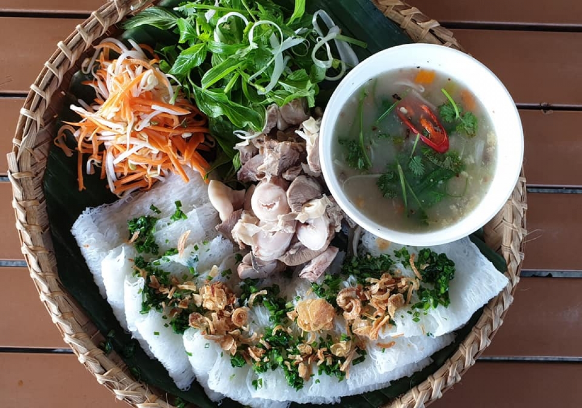 Bánh hỏi lòng heo