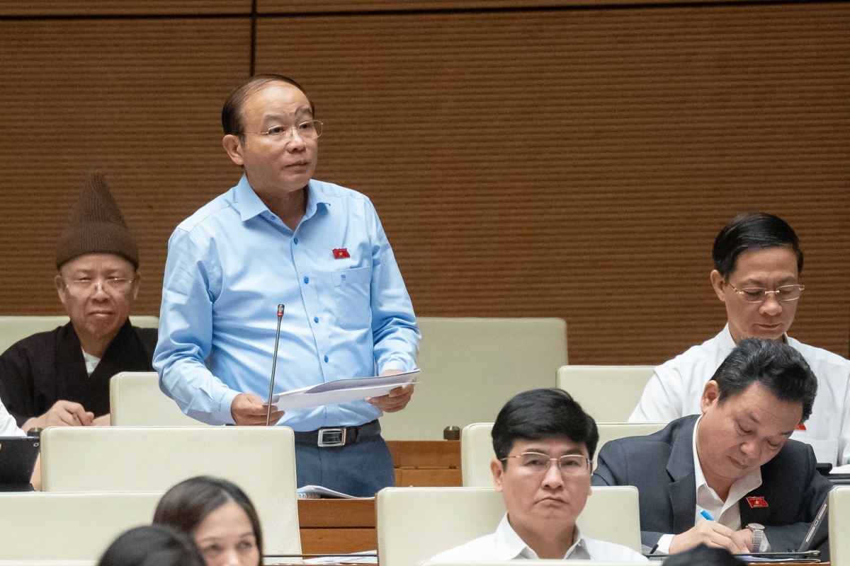 Đại biểu Lã Thanh Tân, Đoàn ĐBQH thành phố Hải Phòng.