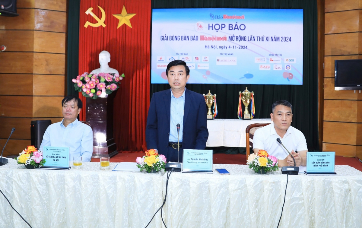 BTC họp báo thông tin về giải đấu