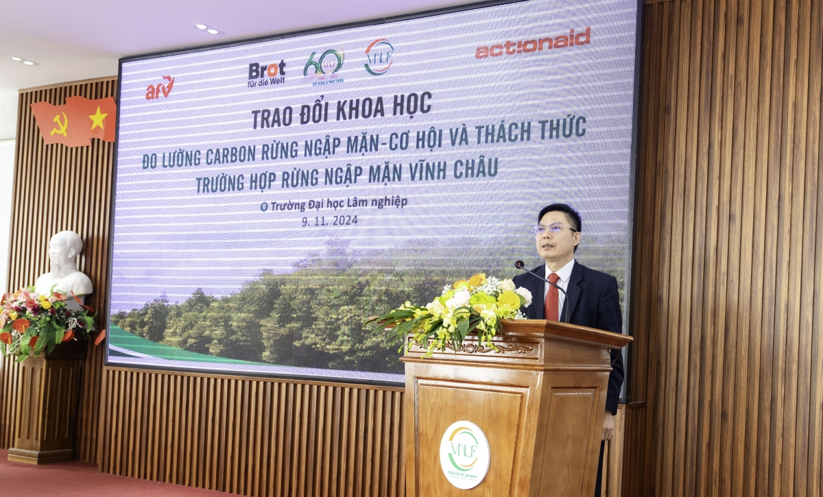 GS.TS Phạm Văn Điển - Hiệu trưởng trường Đại học Lâm nghiệp 