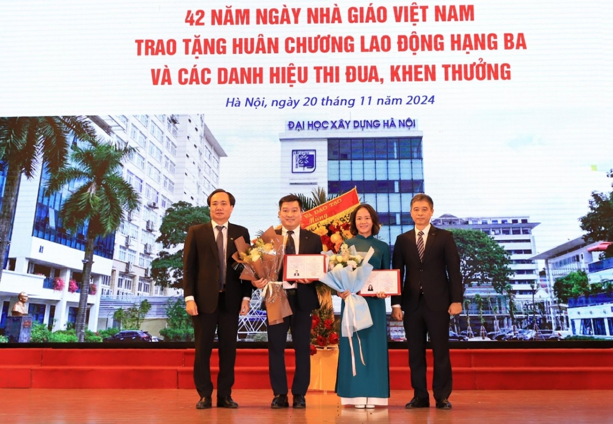 2 tân GS của trường ĐH xây dựng Hà Nội vừa được Hội đồng GS Nhà nước công nhận 