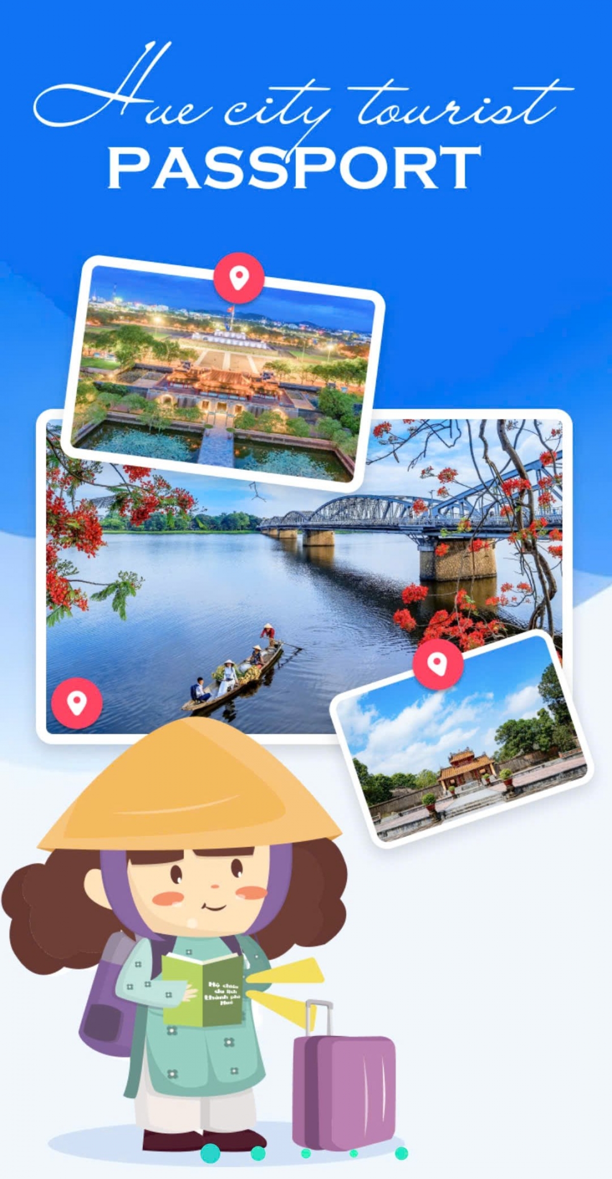 Giao diện App Hue City Passport