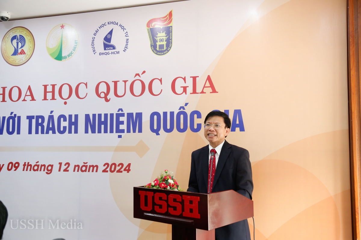 GSTS Hoàng Anh Tuấn- Hiệu trưởng Trường đại học Khoa học và xã hội nhân văn (Đại học Quốc gia Hà Nội)