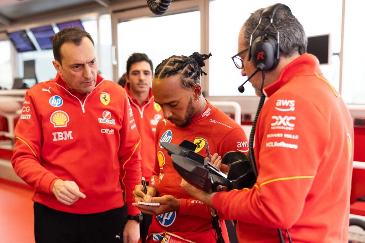 Hamilton và đội ngũ của Ferrari bắt tay vào công việc ngay trong tuần này