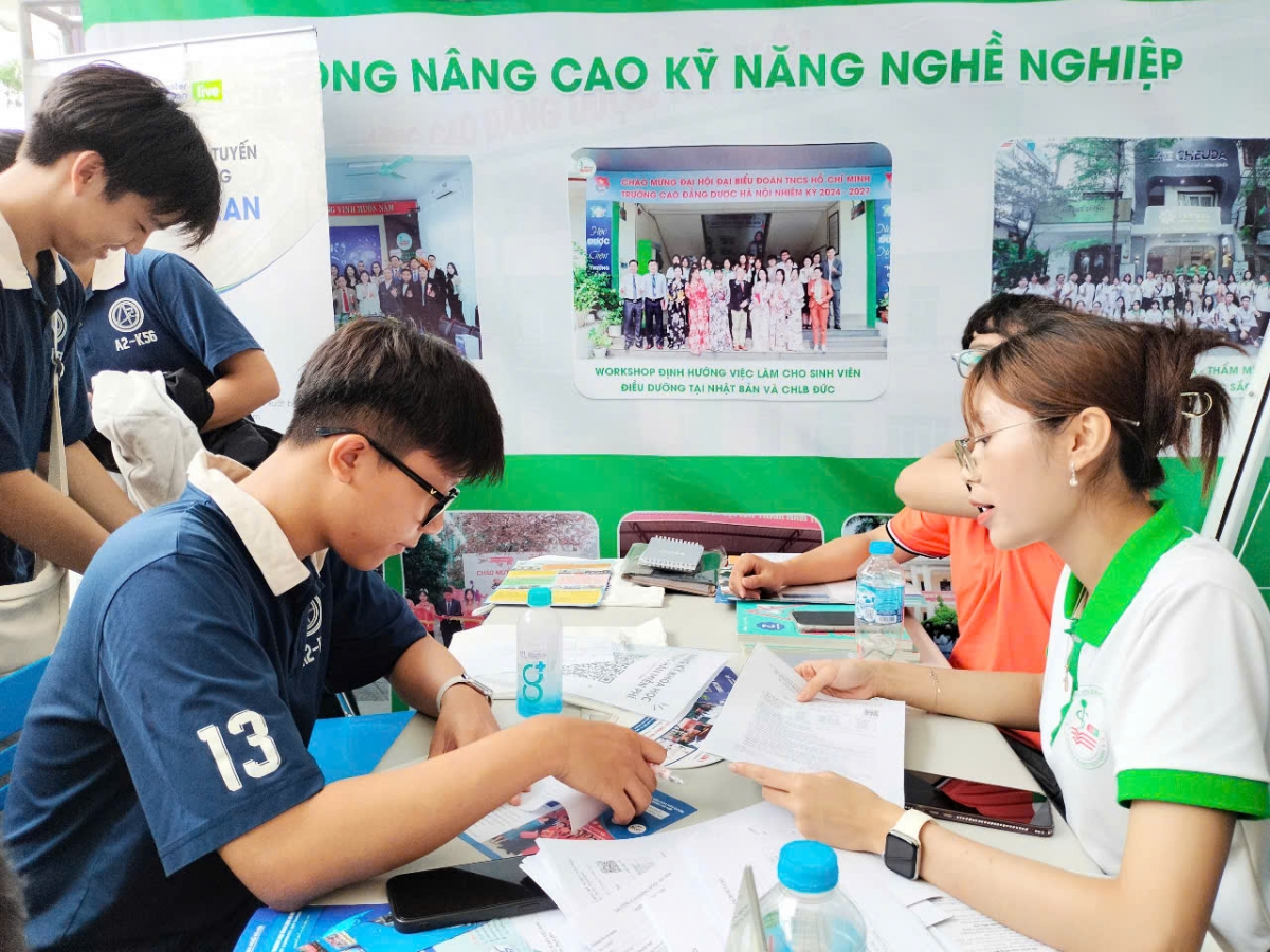 Giáo dục nghề nghiệp là một cấp học, gồm hai bậc: trung học nghề và cao đẳng
(Ảnh minh họa: P/V)