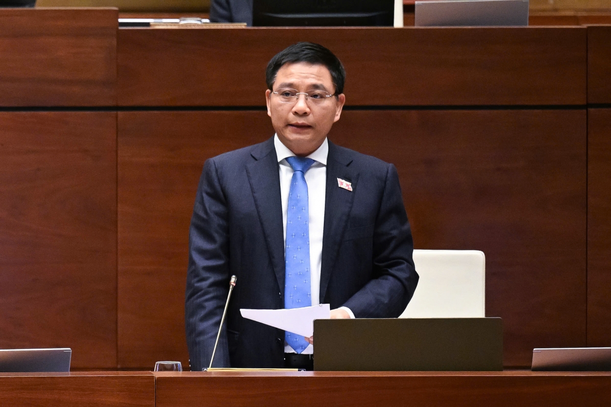 Bộ trưởng Bộ Tài chính - Nguyễn Văn Thắng. Ảnh:quochoi.vn