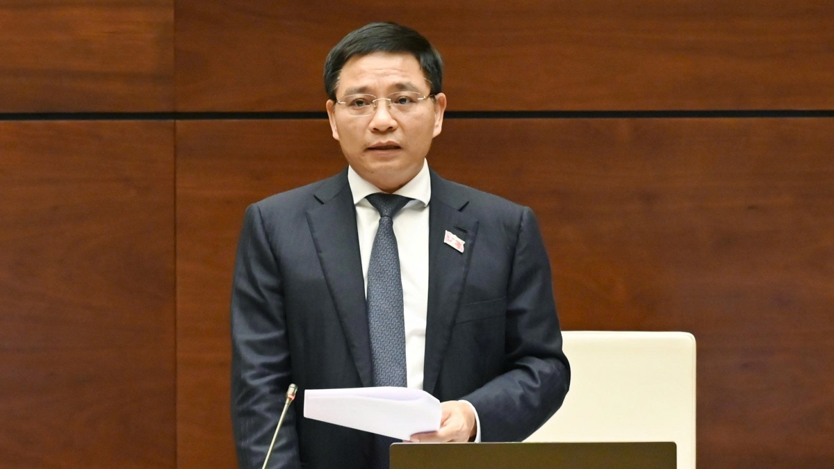 Bộ trưởng Bộ Tài chính Nguyễn Văn Thắng. Ảnh: quochoi.vn