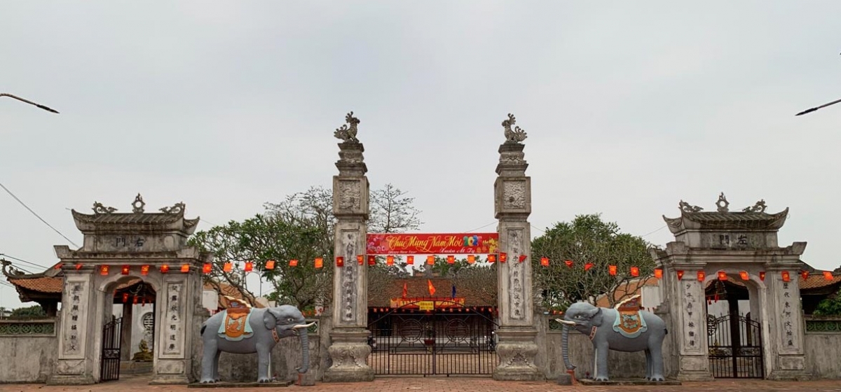 Đền thờ Trạng nguyên Nguyễn Hiền được xây trên nền ngôi nhà cũ của gia đình ông tại thôn Dương A, xã Nam Thắng, huyện Nam Trực, tỉnh Nam Định. Ảnh: Báo Nam Định