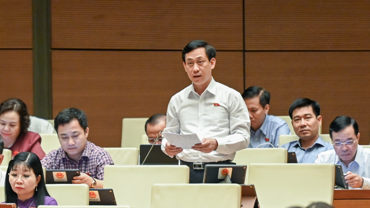 Đại biểu Mai Văn Hải - Đoàn ĐBQH tỉnh Thanh Hóa.
Ảnh: quochoi.vn
