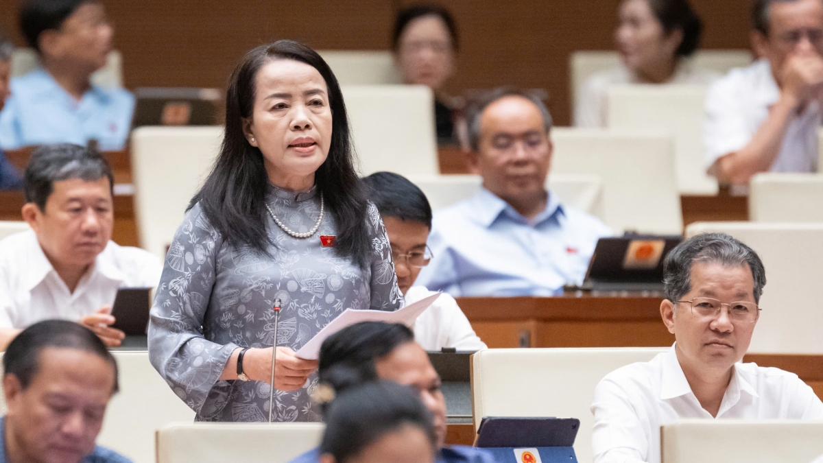 Đại biểu Nguyễn Thị Kim Thúy - Đoàn ĐBQH Tp. Đà Nẵng. Ảnh: quochoi.vn