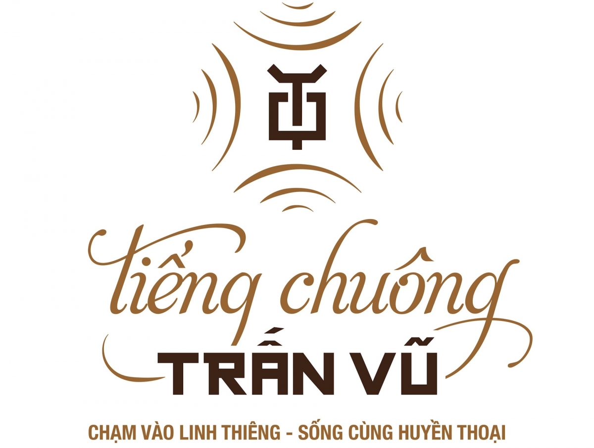 Bộ nhận diện thương hiệu tour đêm "Tiếng chuông Trấn Vũ". Ảnh: BĐ
