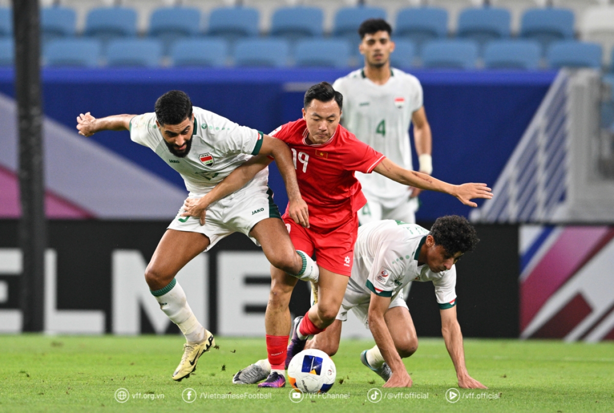 Đội tuyển U23 Việt Nam lọt vào tứ kết tại giải U23 châu Á 2024 (Ảnh: VFF)