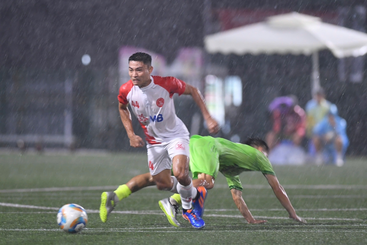 Thiên Khôi FC có được bàn thắng sớm và bảo vệ lợi thế đến khi trận đấu kết thúc
(ảnh: Vietfootball)