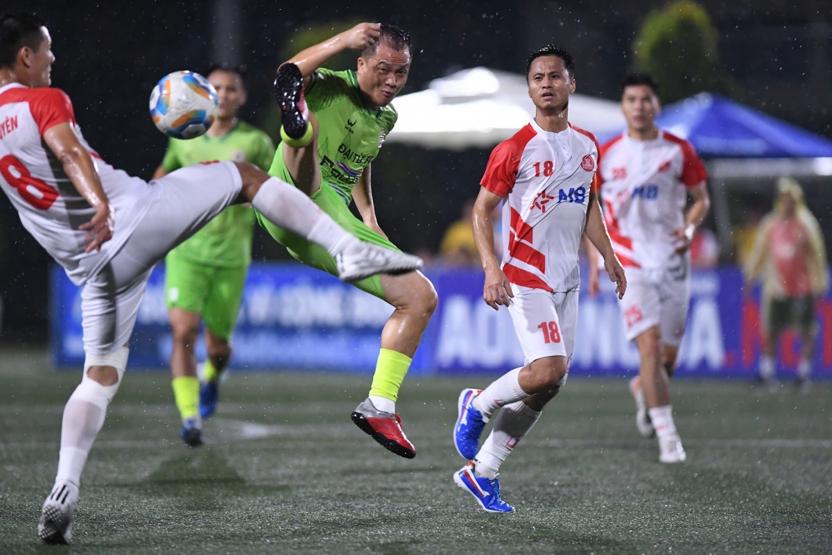 Đại Từ FC (áo xanh) là đội giàu thành tích nhất của bóng đá 7 người những năm gần đây
(ảnh: Vietfootball)