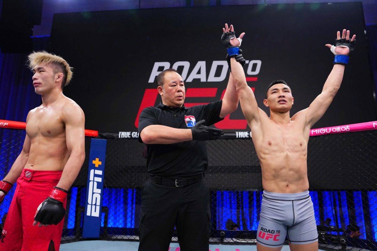 Chiênd thắng đưa Nghiêm Văn Ý đến gần hơn với đấu trường UFC (ảnh: VMMAF)