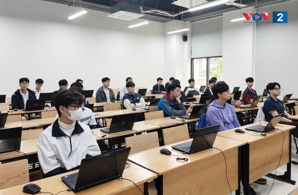 Thí sinh dự thi Đánh giá tư duy năm 2025 (Ảnh: P/V)