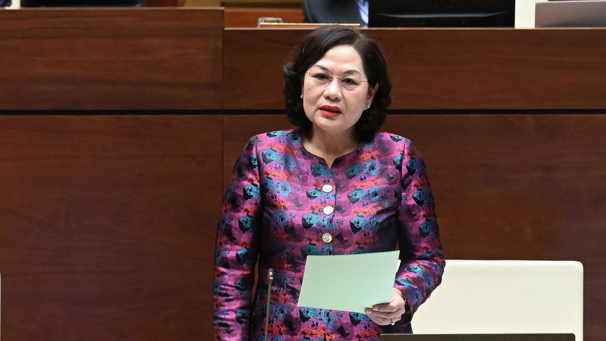Thống đốc Ngân hàng Nhà nước Việt Nam Nguyễn Thị Hồng. Ảnh: quochoi.vn