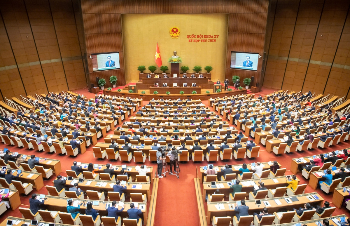 Toàn cảnh kỳ họp. Ảnh: quochoi.vn