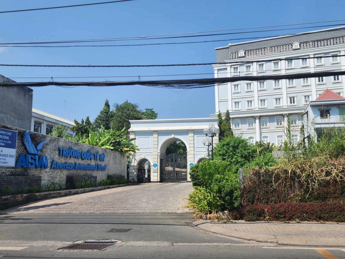 Trường Quốc tế Mỹ AISVN bị đình chỉ hoạt động trong 12 tháng kể từ ngày 1/7/2024 do không đủ năng lực tài chính và nhân lực (Ảnh: NVCC)