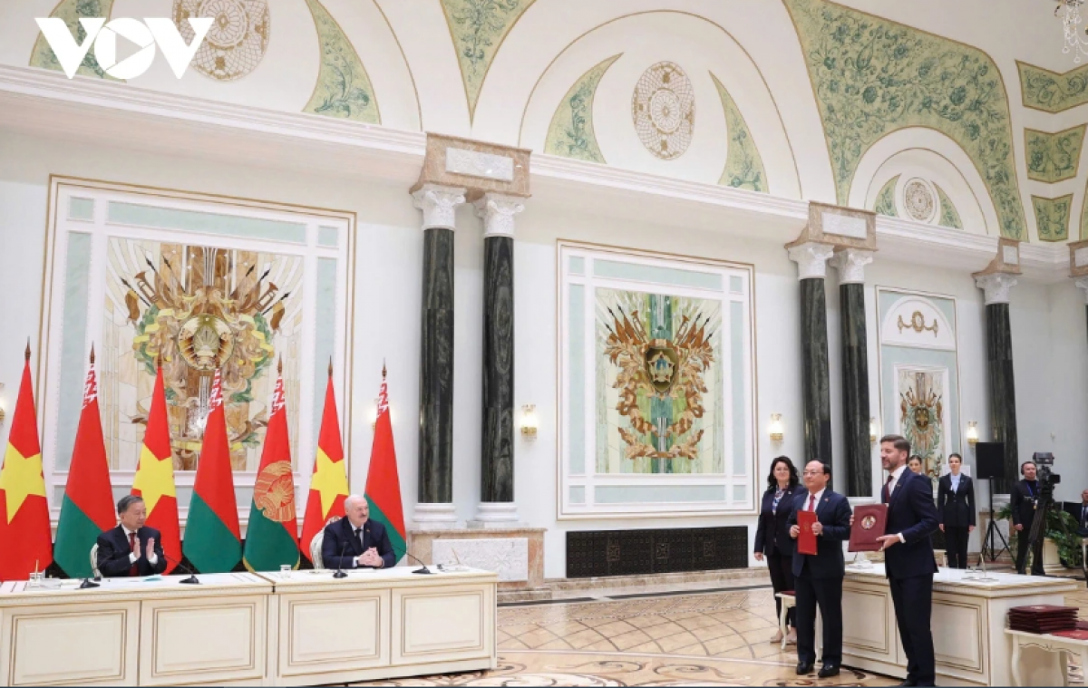 Đài Tiếng nói Việt Nam ký kết Thỏa thuận hợp tác với Đài Phát thanh Truyền hình Quốc gia Belarus