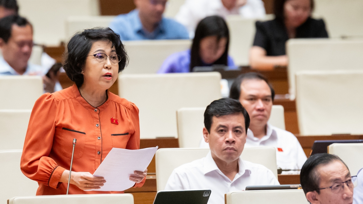 Đại biểu Tô Thị Bích Châu - Đoàn ĐBQH TP.HCM. Ảnh: quochoi.vn