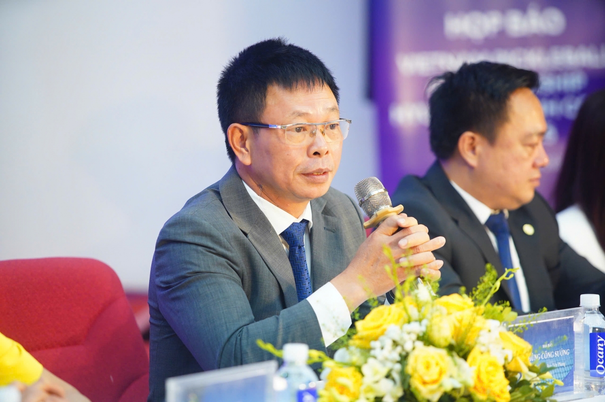 Nhà báo Phùng Công Sưởng - Tổng Biên tập báo Tiền Phong, Trưởng Ban Tổ chức giải (ảnh: BTC)