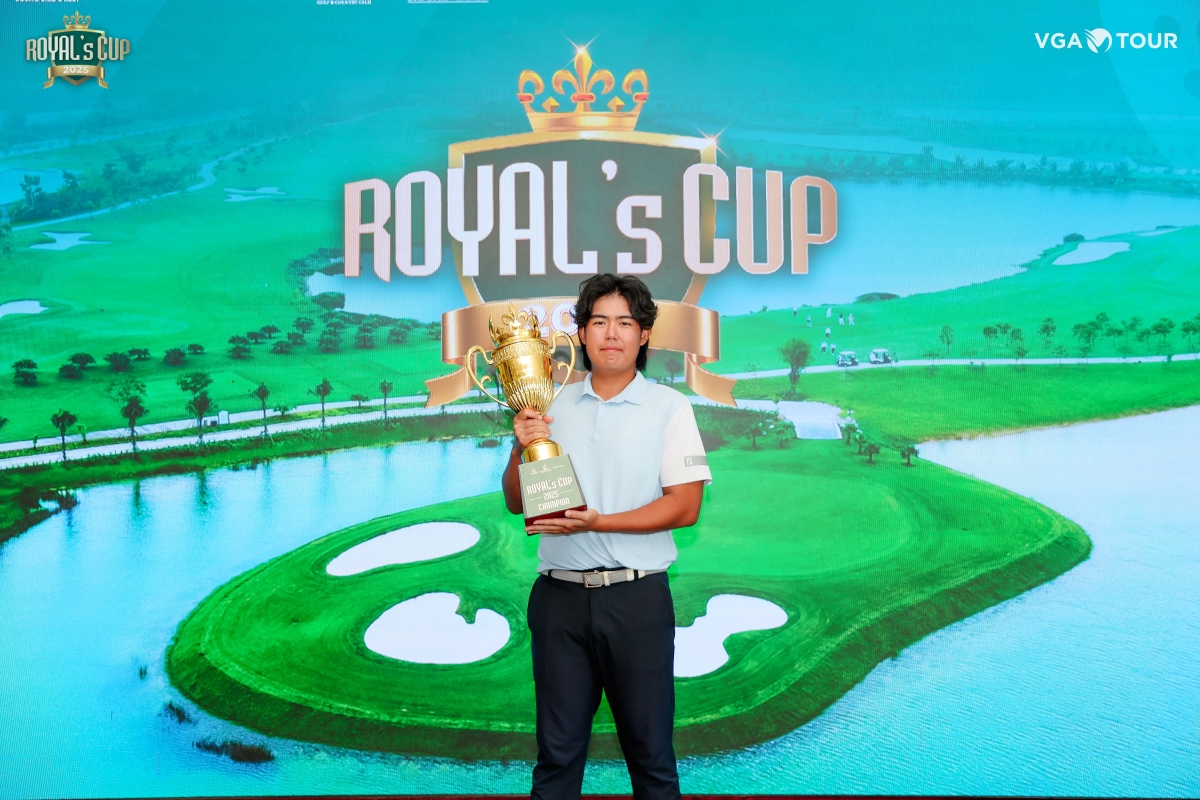 Yang Jung Soo vô địch giải với tổng điểm (-1) và có danh hiệu đầu tiên tại VGA Tour (ảnh: VGA)