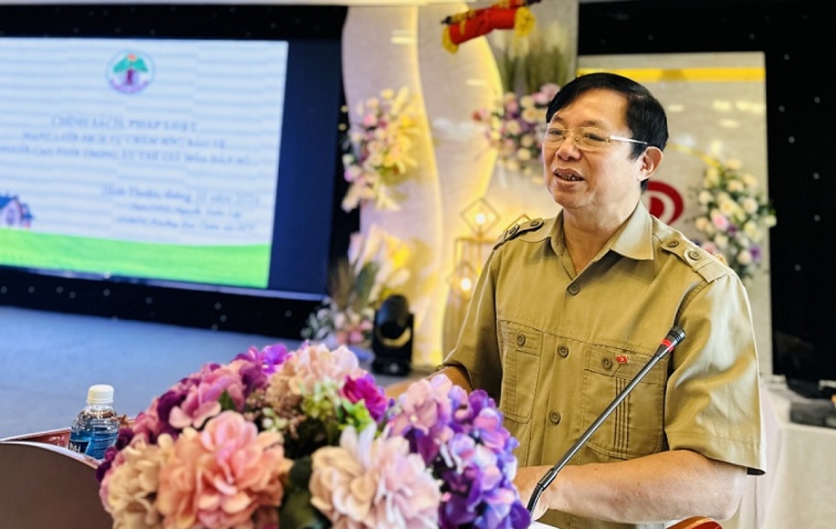 Ông Nguyễn Xuân Lập, Trưởng Ban Chăm sóc Hội Người cao tuổi Việt Nam ( Ảnh: Hội NCT)