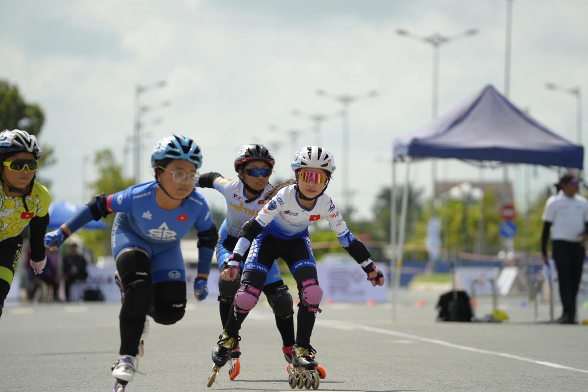 150 VĐV tham dự Giải vô địch trẻ Roller Sports quốc gia năm 2025 tại Tiền Giang (ảnh: BTC)