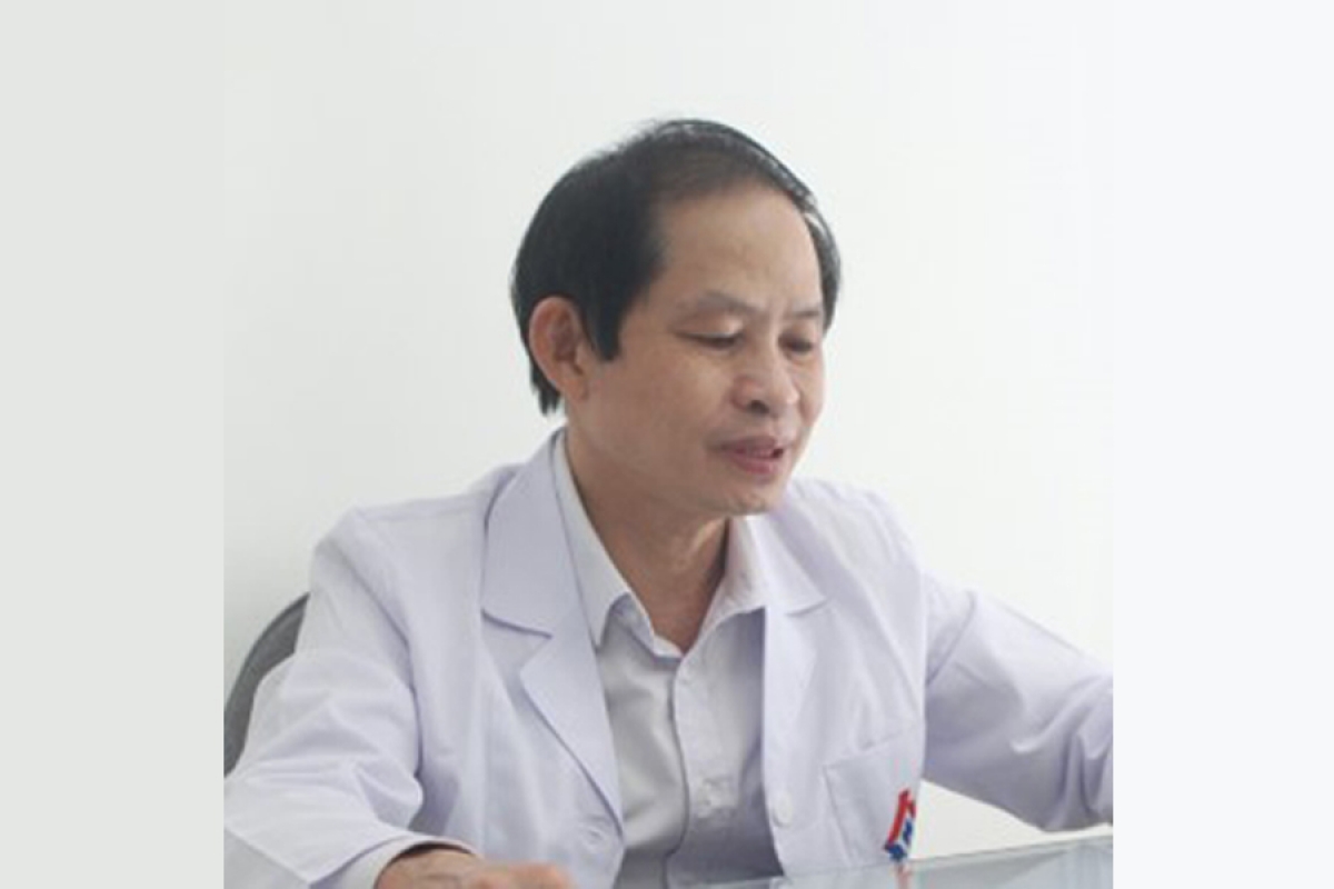 TS.BS Đinh Văn Trực - Nguyên Trưởng khoa ngoại BV Nội tiết TW. Ảnh: BSCC