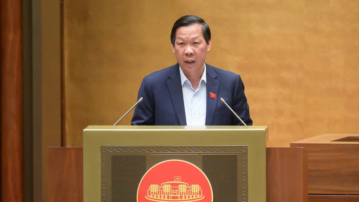 Chủ nhiệm Ủy ban Kinh tế và Tài chính Phan Văn Mãi. Ảnh: quochoi.vn