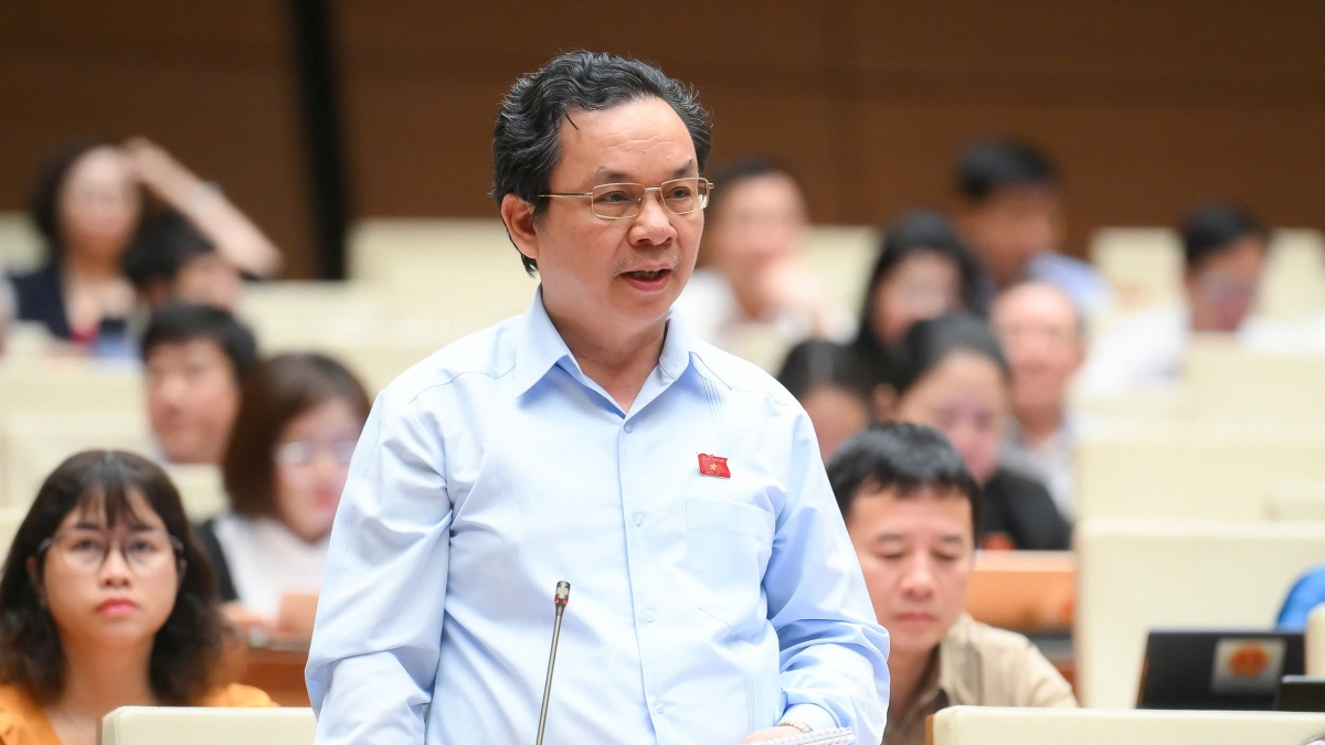 Đại biểu Hoàng Văn Cường - Đoàn ĐBQH TP Hà Nội. Ảnh: quochoi.vn