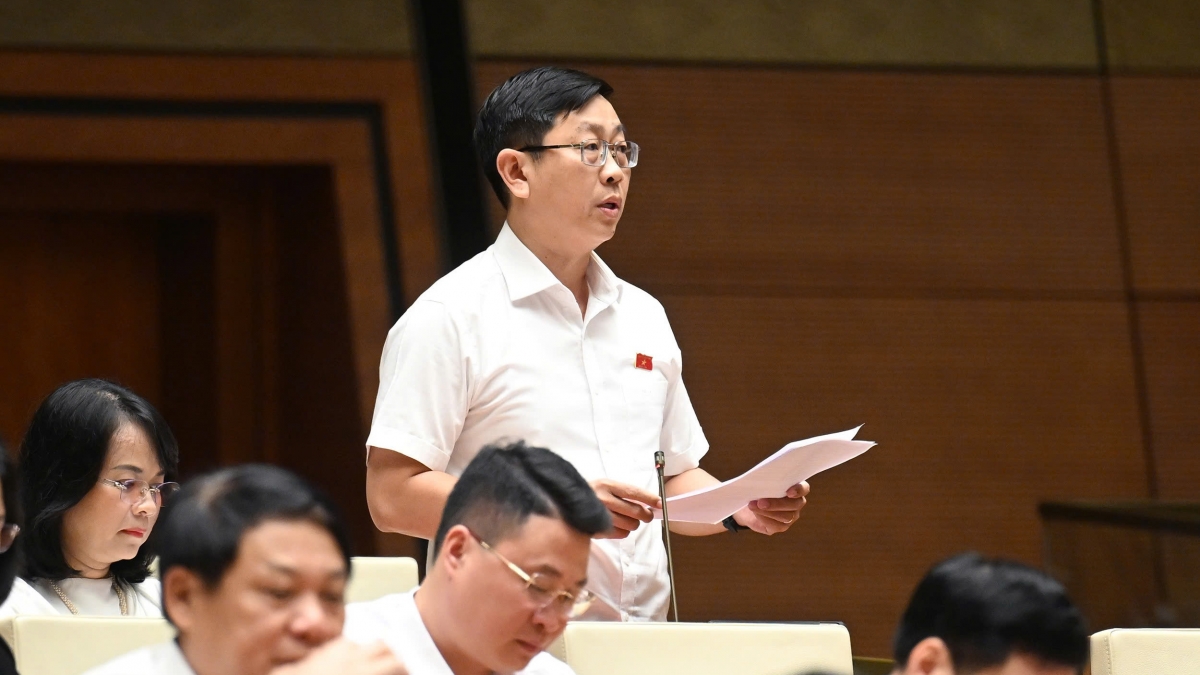 Đại biểu Nguyễn Hữu Thông - Đoàn ĐBQH tỉnh Bình Thuận. Ảnh: quochoi.vn