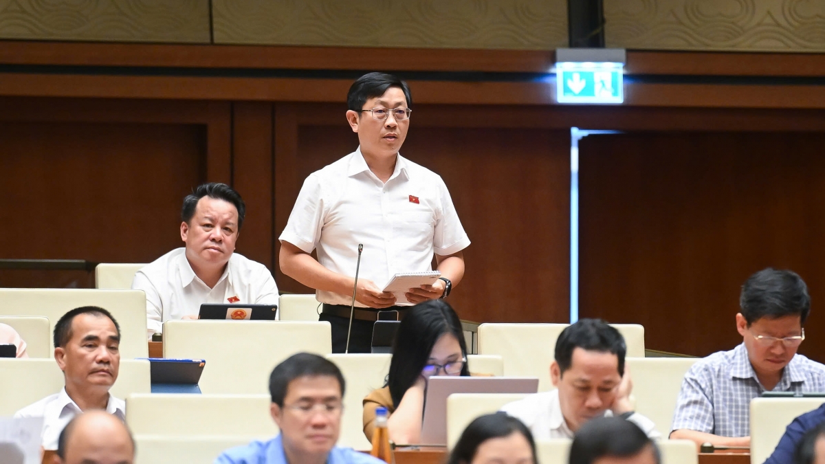 Đại biểu Nguyễn Hữu Thông - Đoàn ĐBQH tỉnh Bình Thuận. Ảnh: quochoi.vn