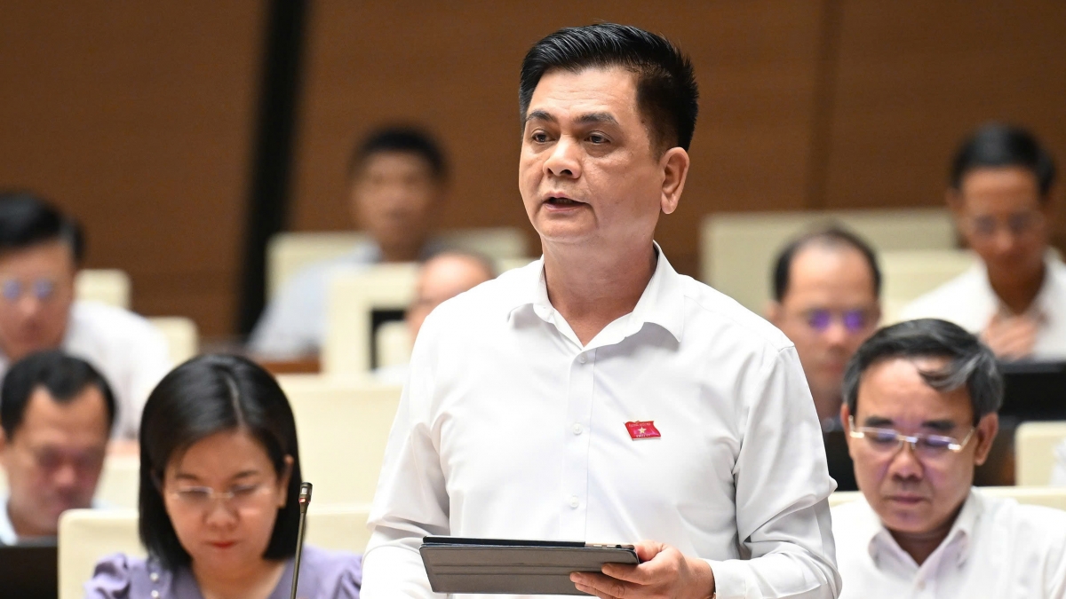 Đại biểu Nguyễn Lâm Thành - Đoàn ĐBQH tỉnh Thái Nguyên. Ảnh: quochoi.vn