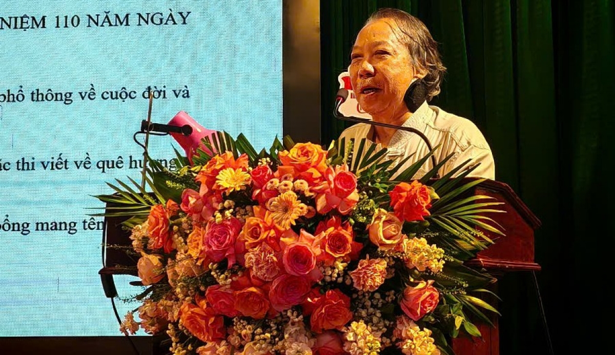 Ông Châu Hồng Thủy – Nguyên Chủ tịch Hội Văn học Nghệ thuật Việt Nam tại CHLB Nga . Ảnh BTC