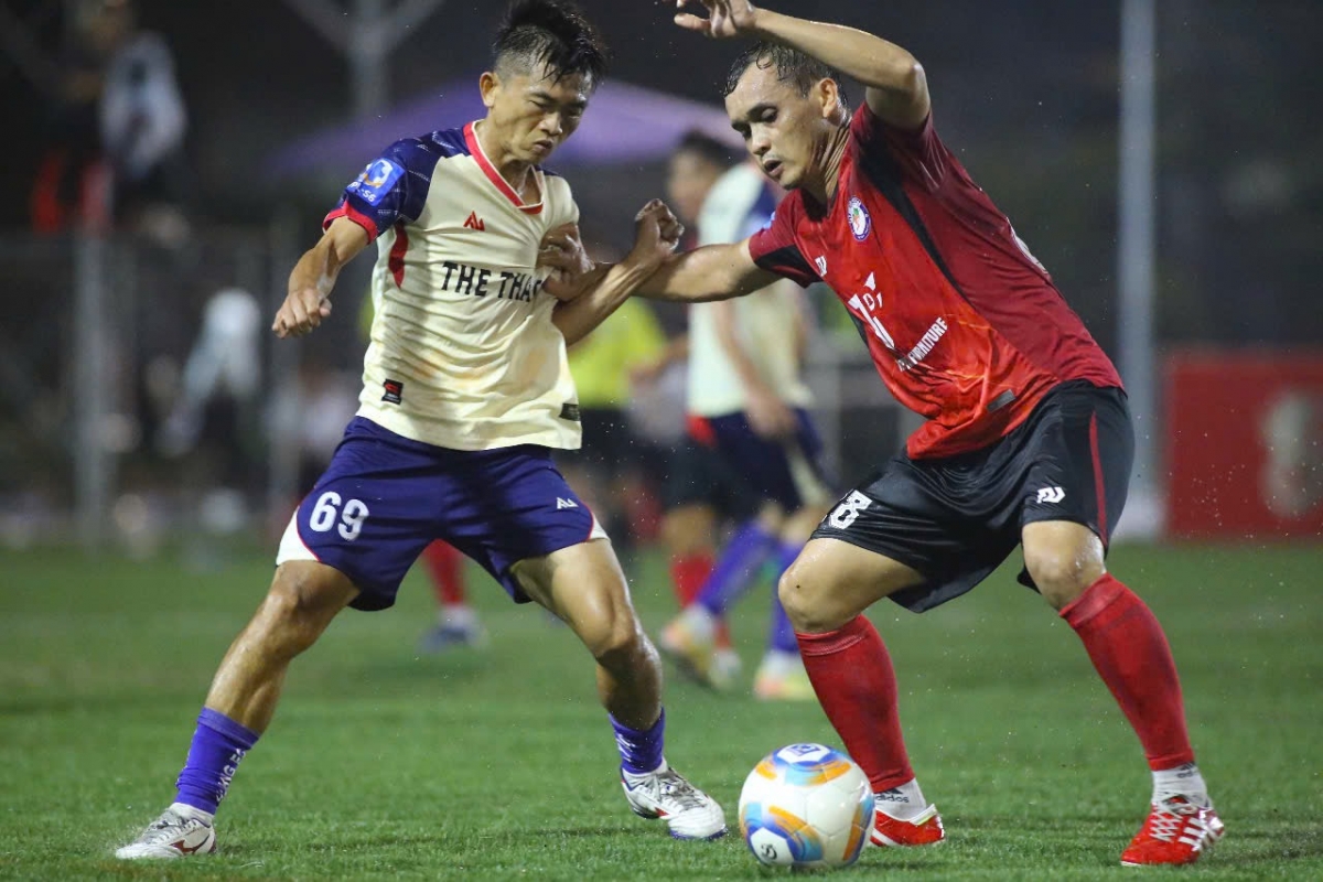 Những đội bóng top đầu đều phải chia điểm ở vòng 3 SPL-S7 (ảnh: Vietfootball)