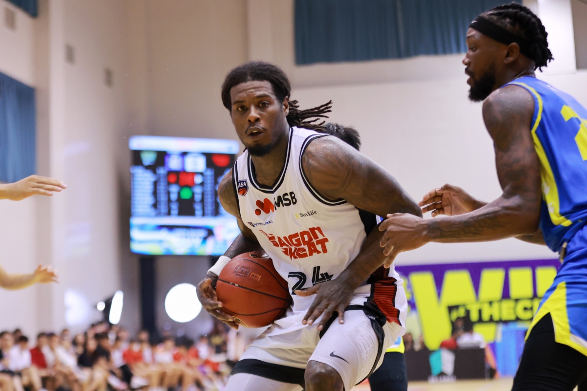 Davon Dillard - cầu thủ xuất sắc nhất trận khi đóng góp 12 điểm cho Saigon Heat (ảnh: VBA)