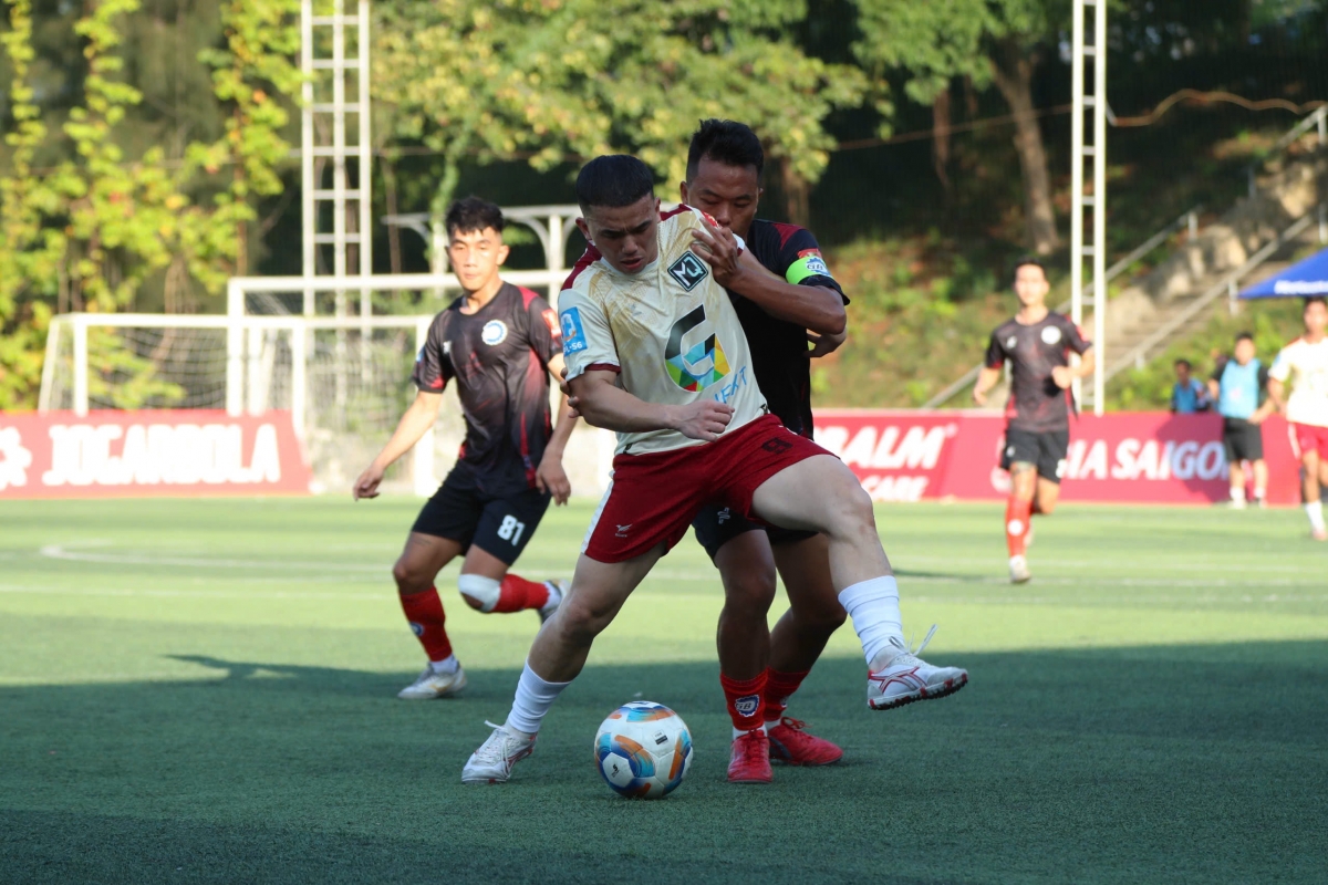 Minh Quân FC để thua Gia Bảo FC trong trận ra quân (ảnh: Vietfootball)