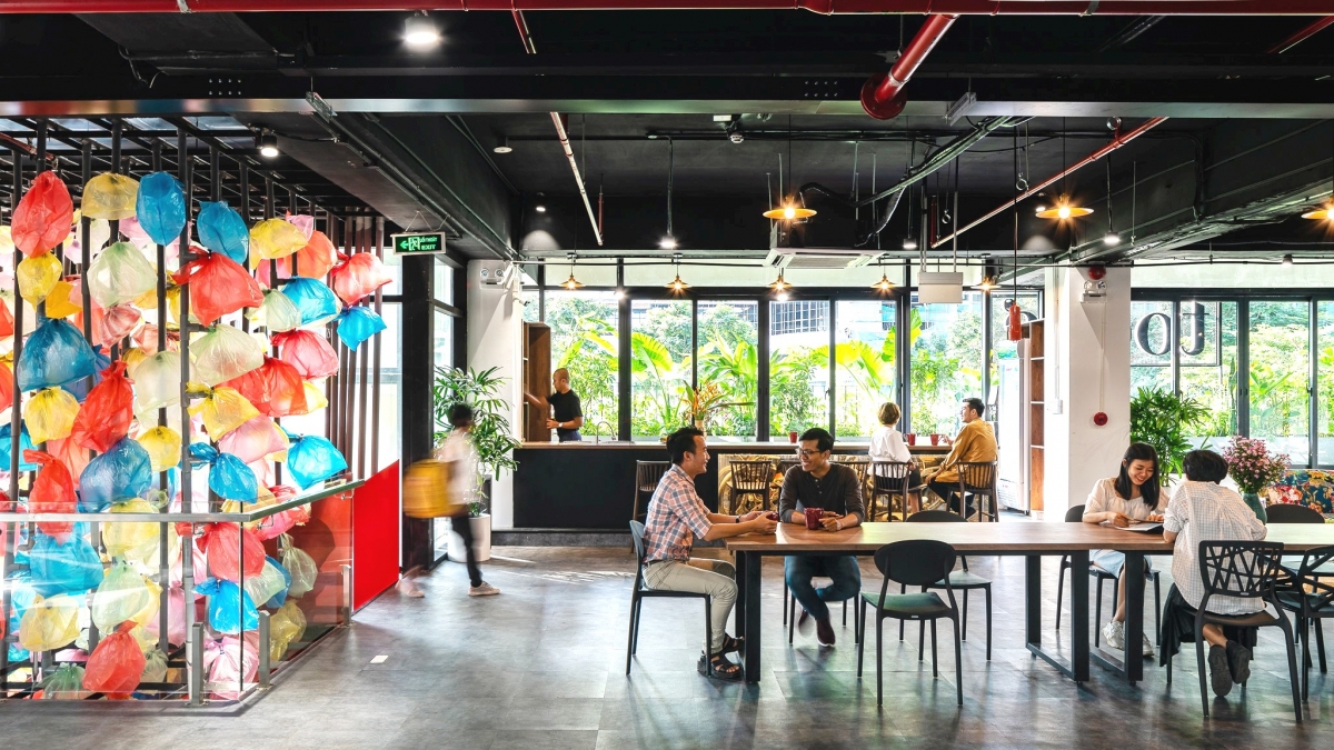 Một không gian sáng tạo tại Hà Nội