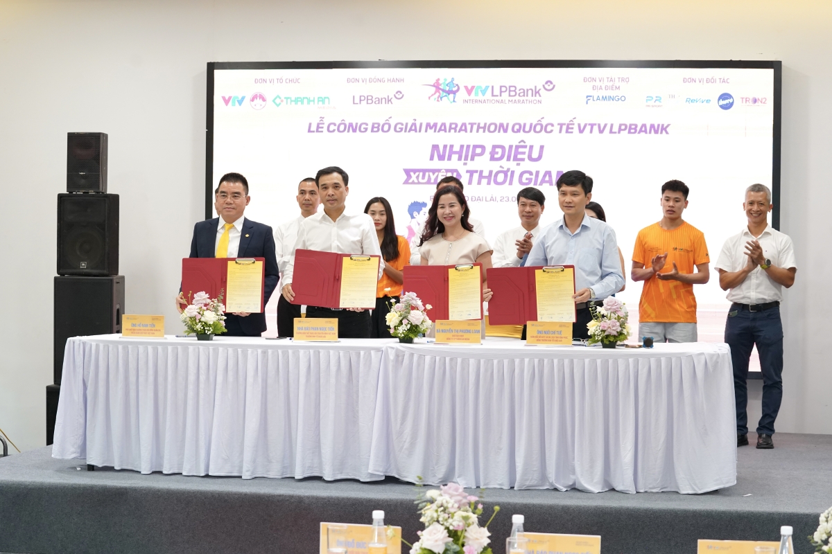 Công bố giải chạy marathon quốc tế VTV LPBank 2025 - Nhịp điệu xuyên thời gian
(ảnh: BTC)