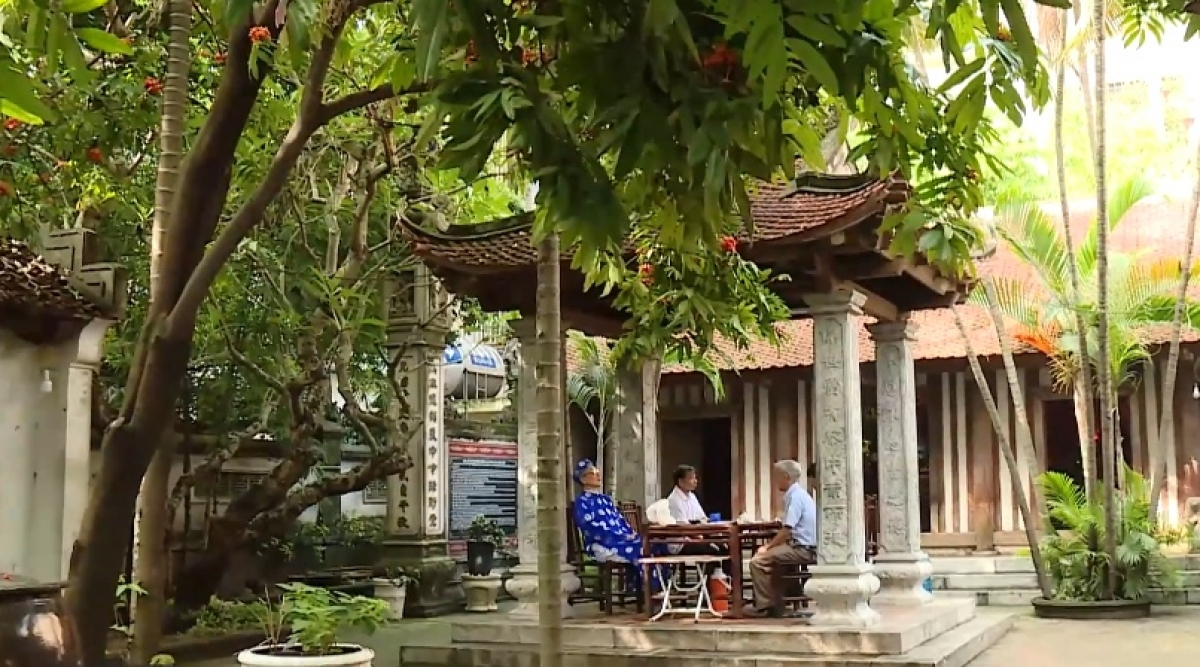 Không gian bên trong Đền thờ Danh nhân - Tể tướng Nguyễn Công Thái