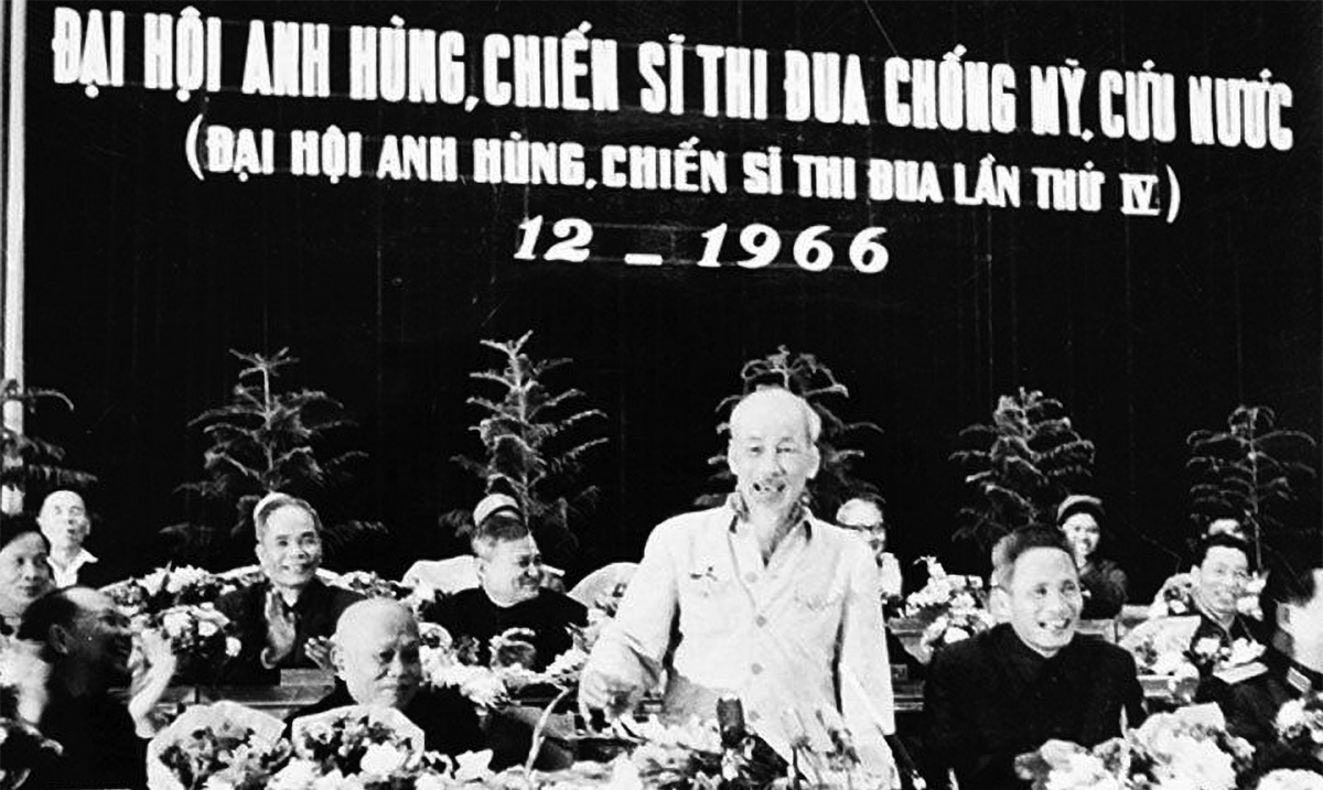 Đại hội anh hùng, chiến sĩ thi đua lần thứ IV. Ảnh: Tư liệu