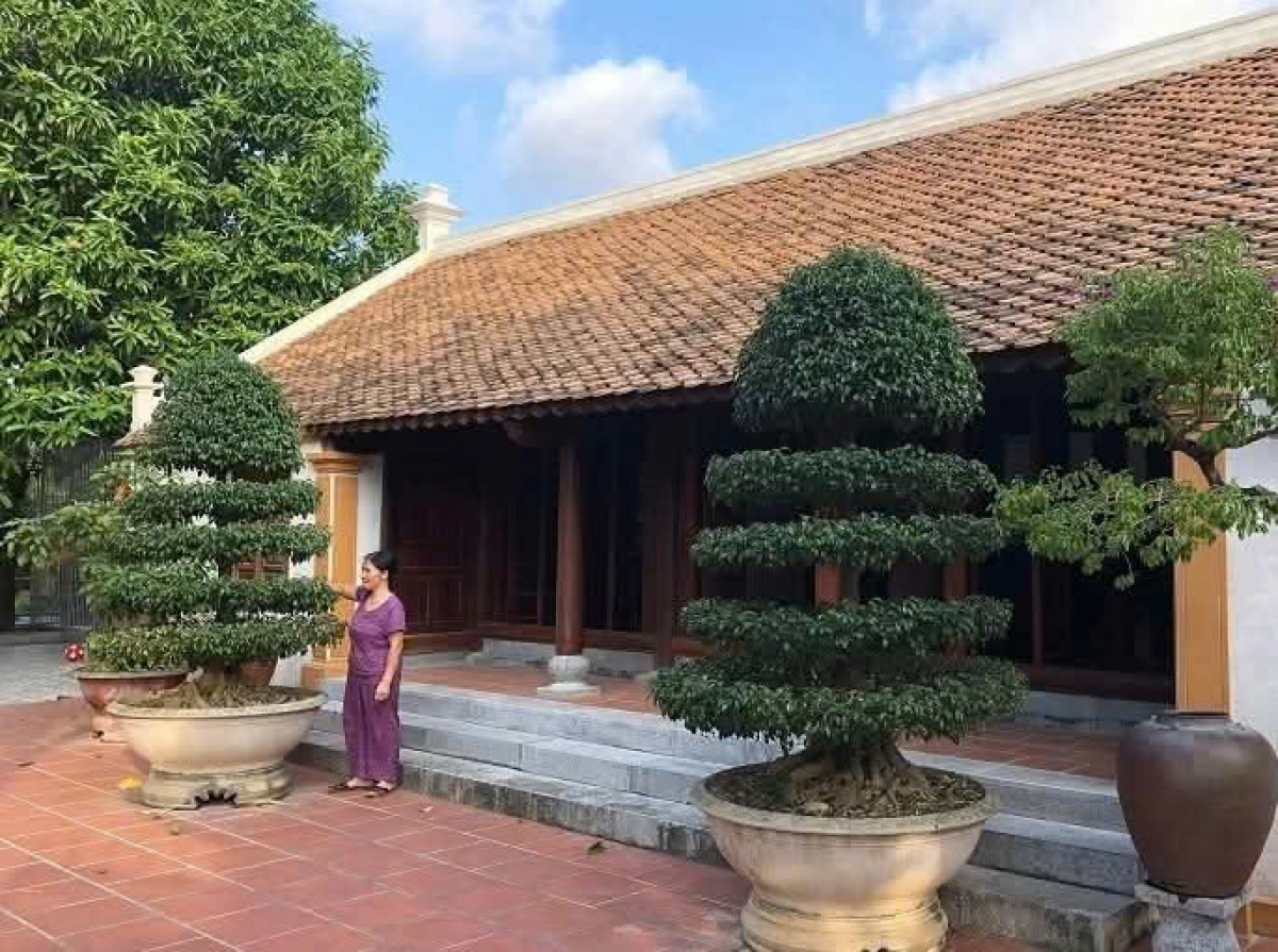 Nhà ông Lê Oanh Kiều - Nơi diễn ra hội nghị thành lập chi bộ Hàm Hạ 
(Ảnh: Trung tâm Cung ứng dịch vụ công Phường Đông Sơn )