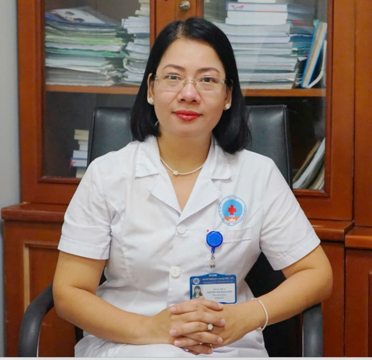 Ths.BSCII Nguyễn Thị Kim Oanh - Phó Trưởng khoa Khám bệnh theo yêu cầu, BV Hữu nghị. Ảnh: BVCC