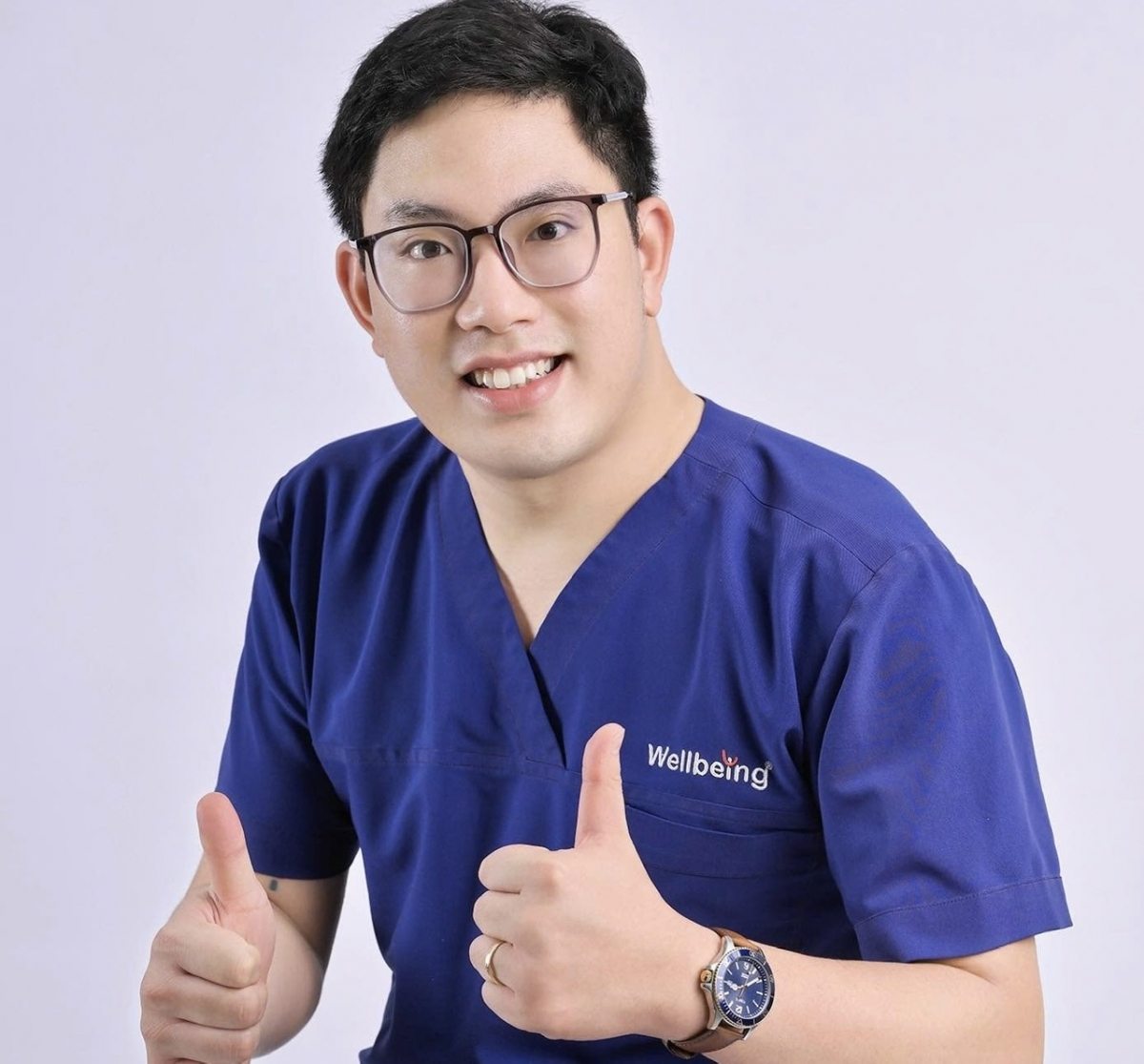 Bác sĩ Hoàng Văn Cường, Tổ chức Giáo dục sức khỏe Wellbeing (Ảnh: NVCC)