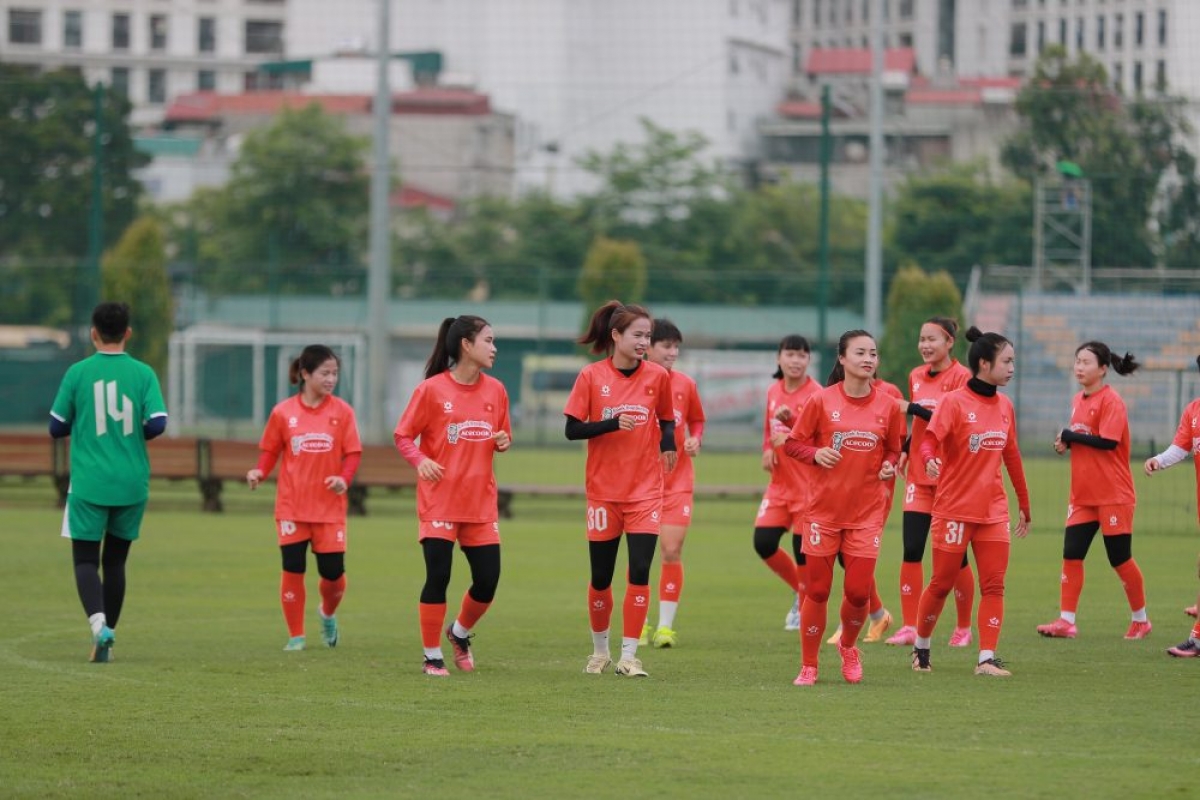 Tuyển nữ Việt Nam giữ nguyên đội hình tham dự Vòng loại Vô địch châu Á 2026 (ảnh: VFF)