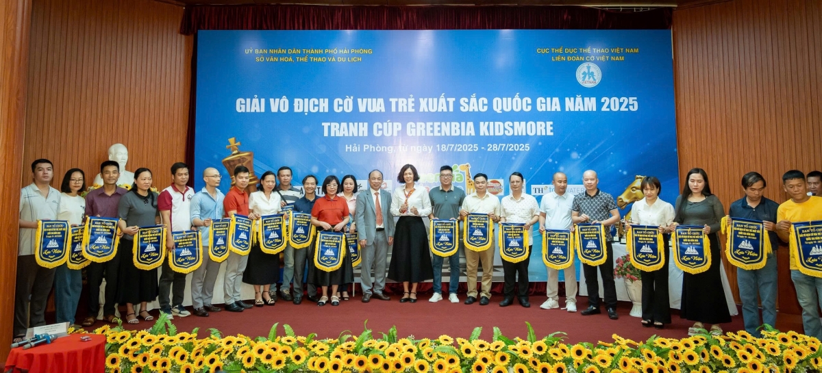 Giải đấu quan trọng nhất trong năm của cờ vua trẻ có sự tham dự của 36 đoàn (ảnh: BTC)