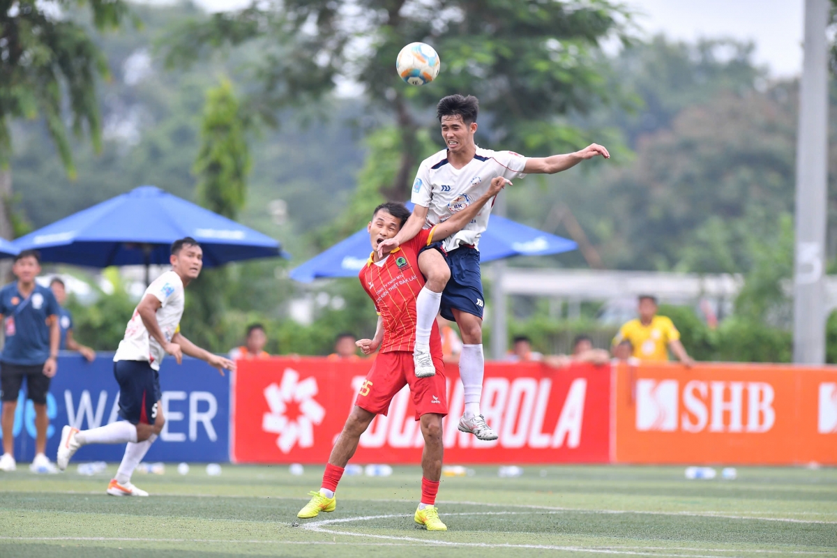 XSKT Đắk Lắk lần thứ hai vượt qua Điện Bách Khoa Ninh Thuận (ảnh: Vietfootball)